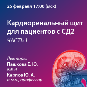 Кардиоренальный щит для пациентов с СД2